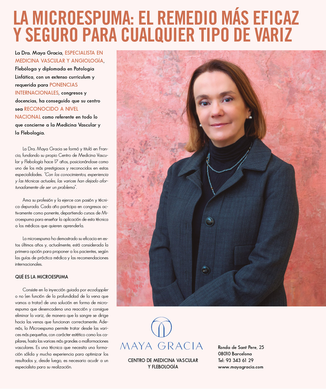 La Dra. Maya Gracia en Barcelona Divina